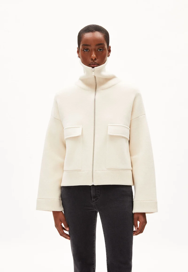 JOANIAAS STRICKJACKE | oatmilk-oatmilk