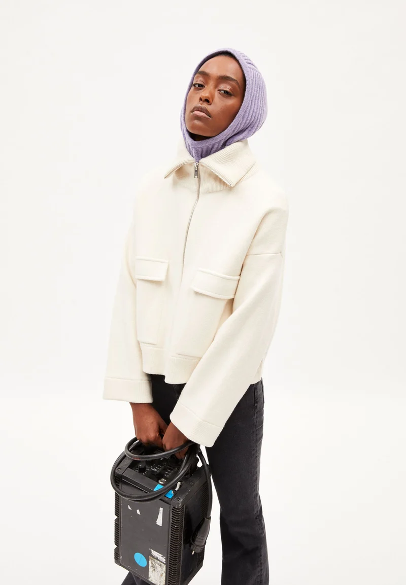JOANIAAS STRICKJACKE | oatmilk-oatmilk