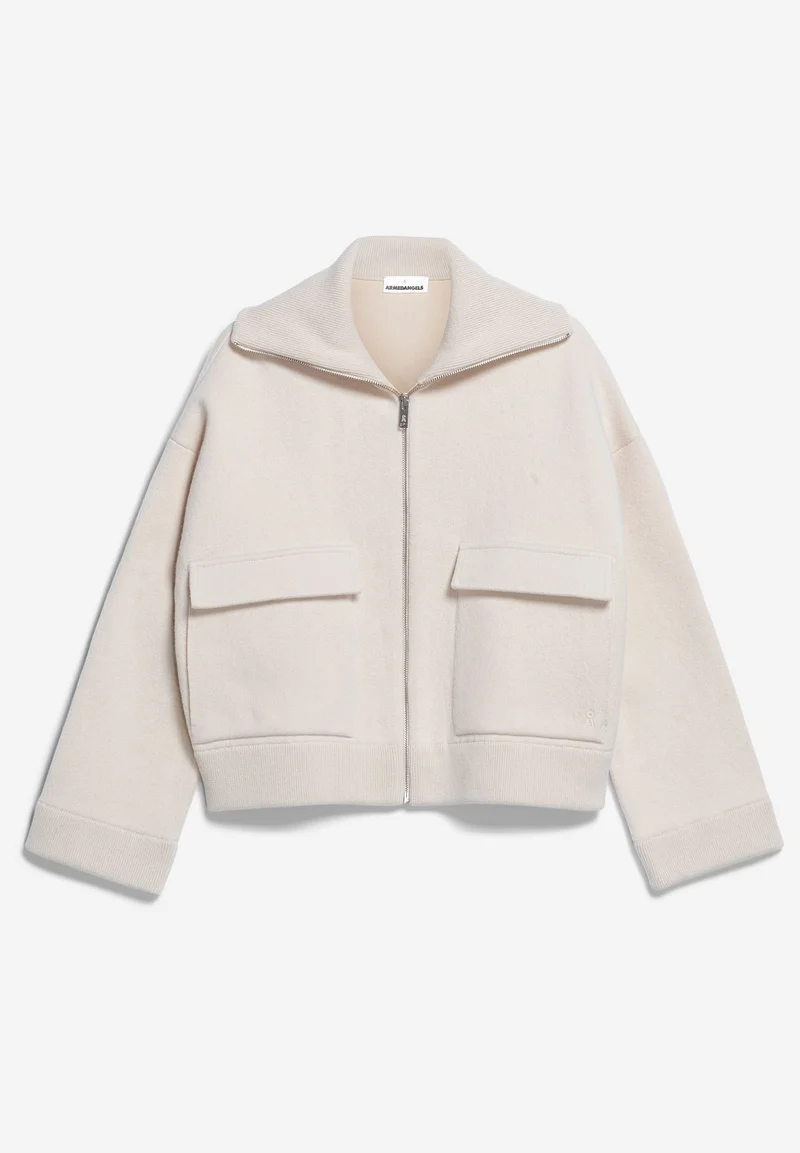 JOANIAAS STRICKJACKE | oatmilk-oatmilk
