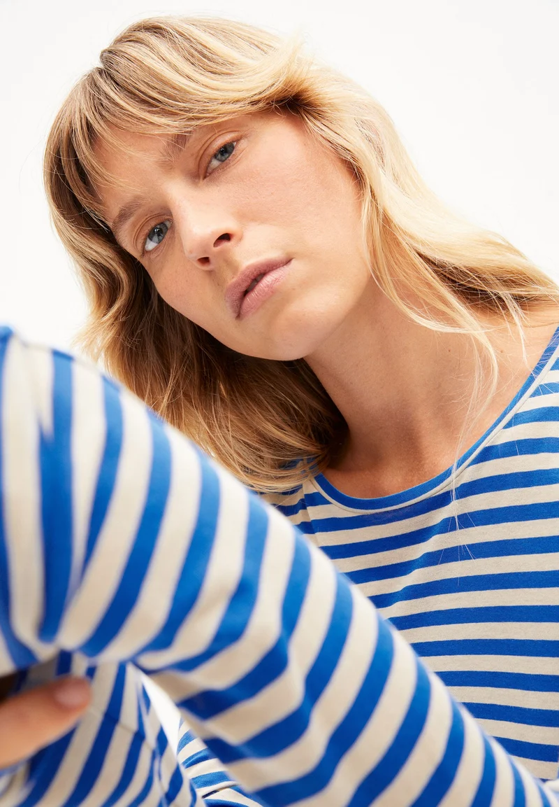 ENRICCAA STRIPES | warm blue-sandstone