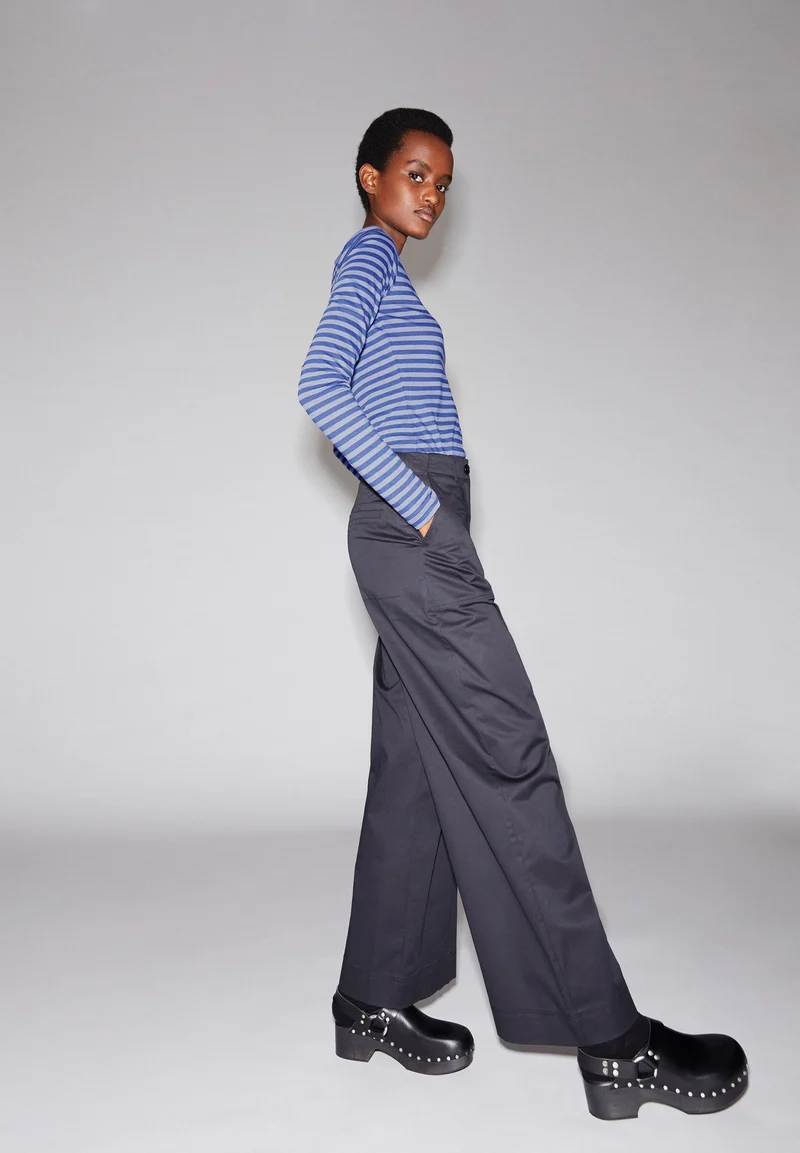 ENRICCAA STRIPES | purple stone-indigo lilac