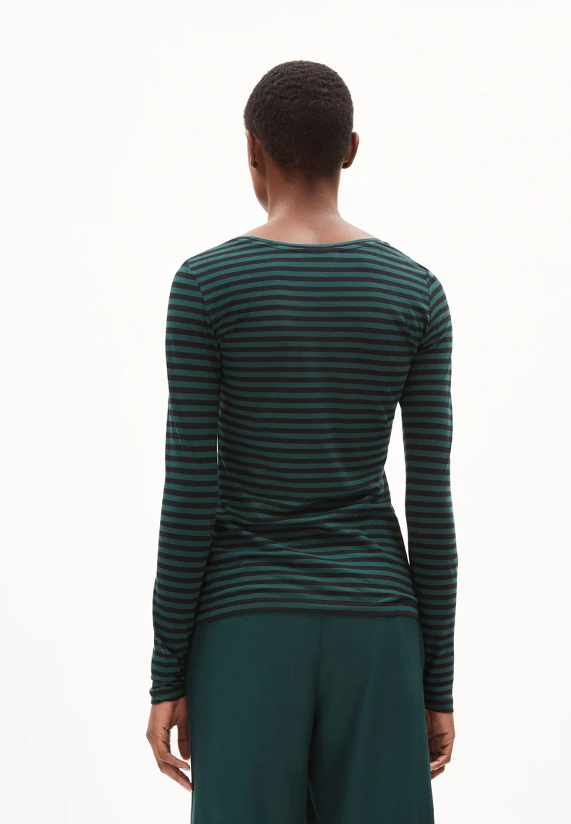 ENRICCAA STRIPES | teal stone-black