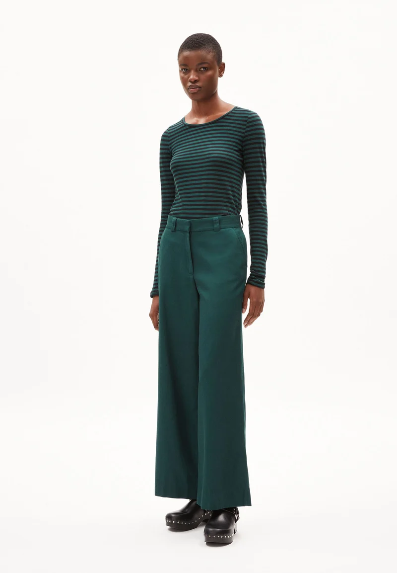 ENRICCAA STRIPES | teal stone-black