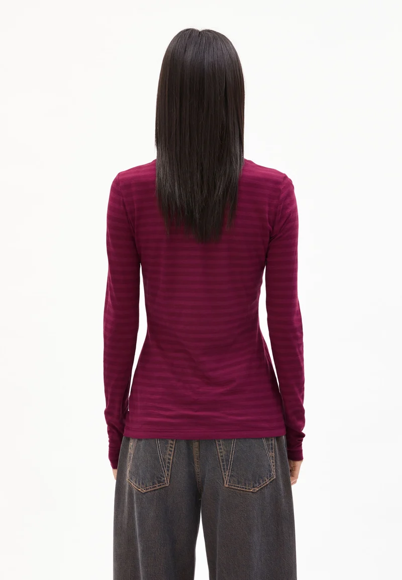ENRICCAA STRIPES | cherry juice-cranberry juice
