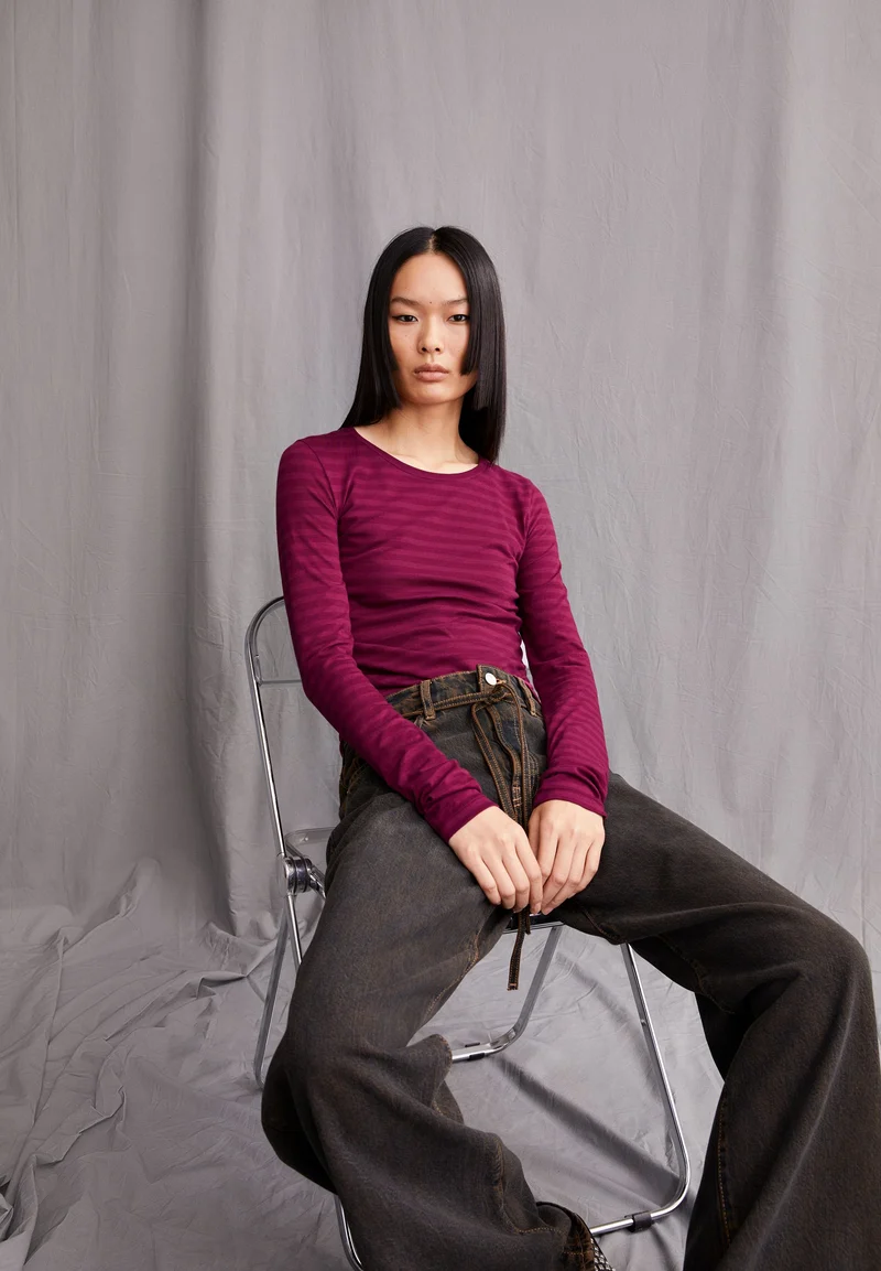ENRICCAA STRIPES | cherry juice-cranberry juice