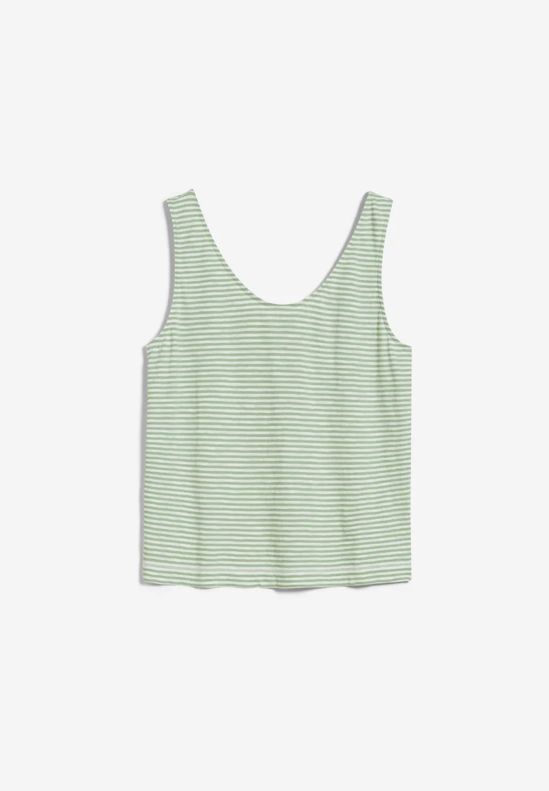 MINAAMI LITA TOP | smith green-oatmilk