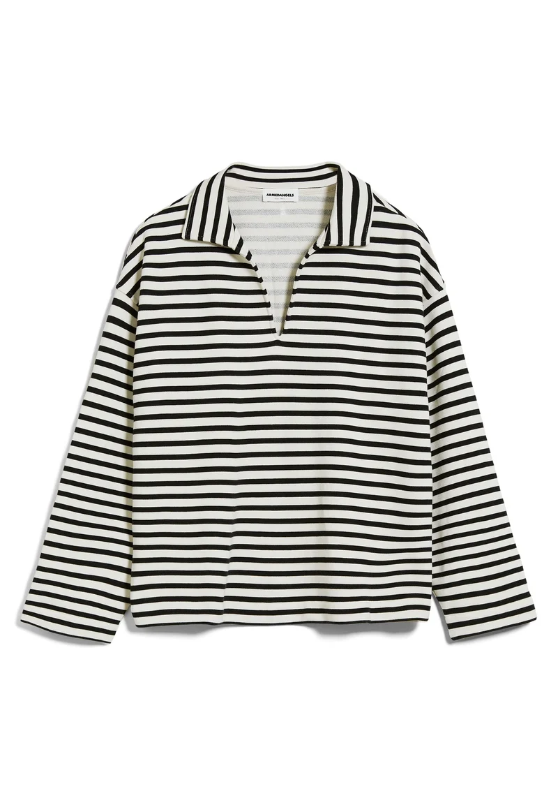 NAIRAA STRIPE | undyed-black
