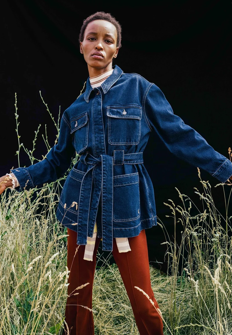 LYSAAN DENIM | wavy blue