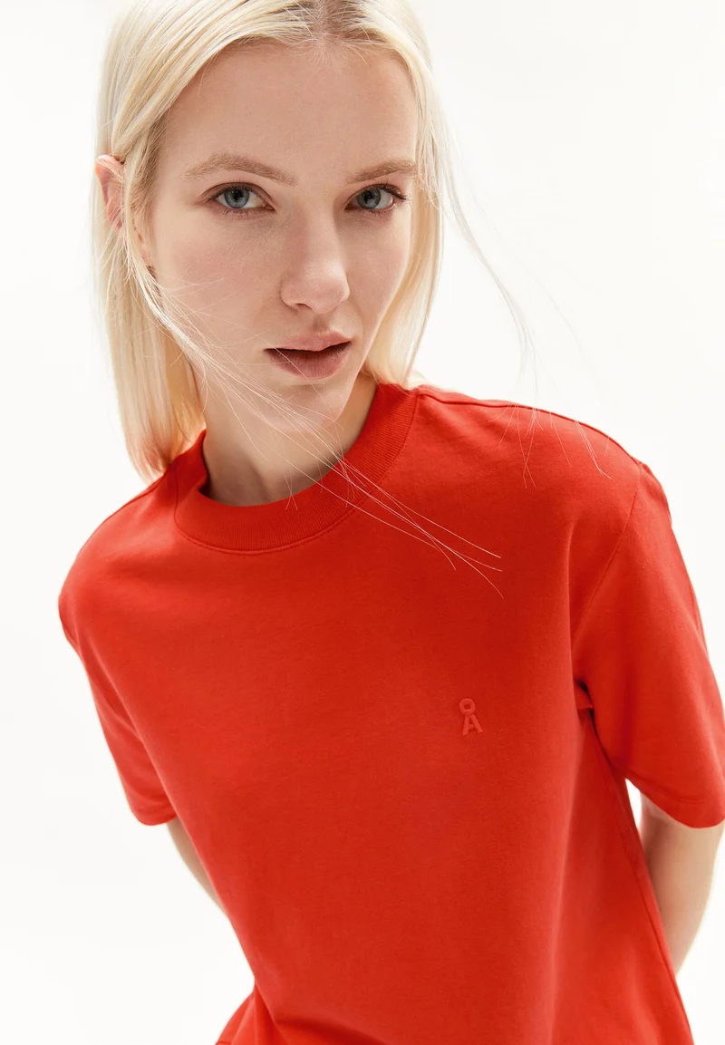 TARJAA T-SHIRT | poppy red