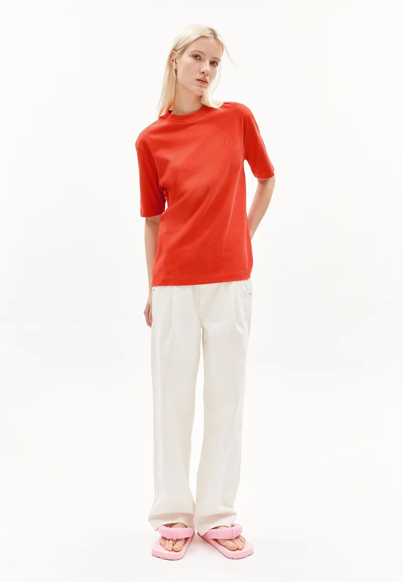 TARJAA T-SHIRT | poppy red