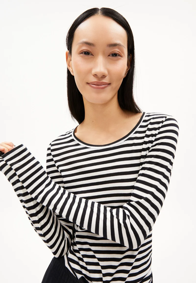 ENRICCAA STRIPES | white-black
