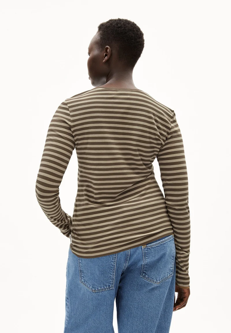 ENRICCAA STRIPES | gravel-dried moss