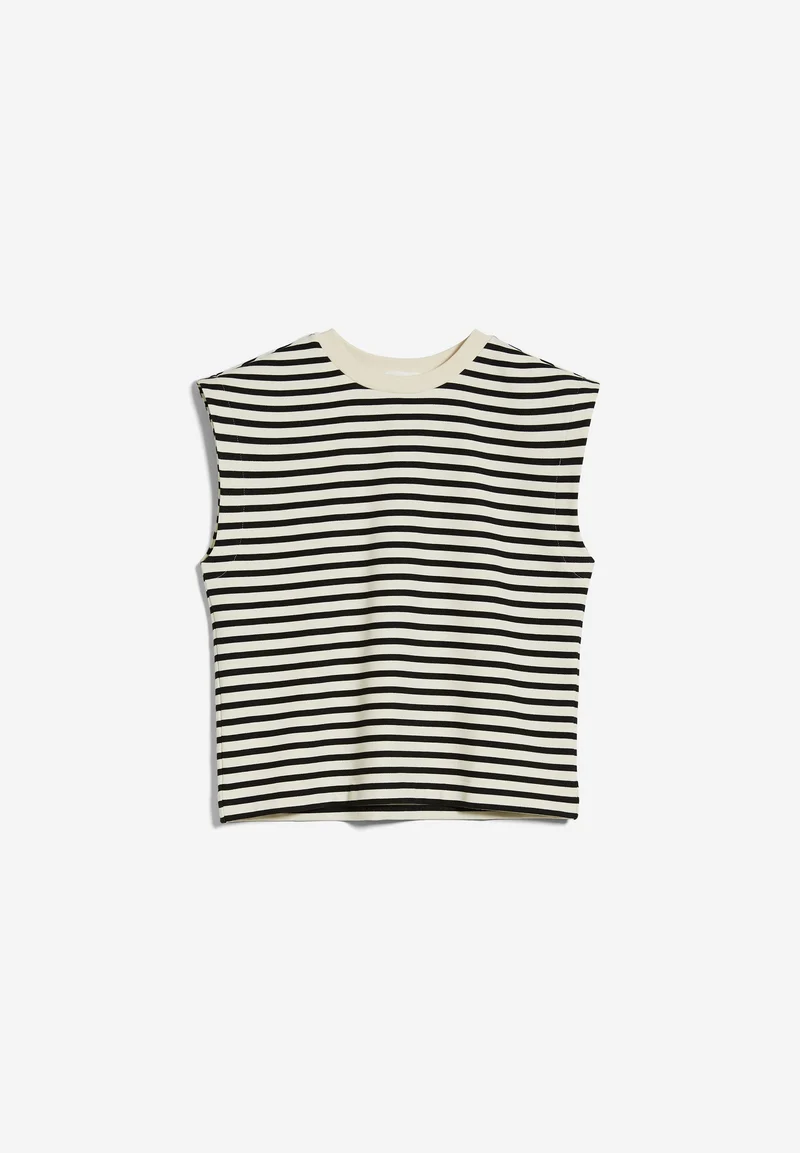 ARANJAA STRIPE | undyed-black