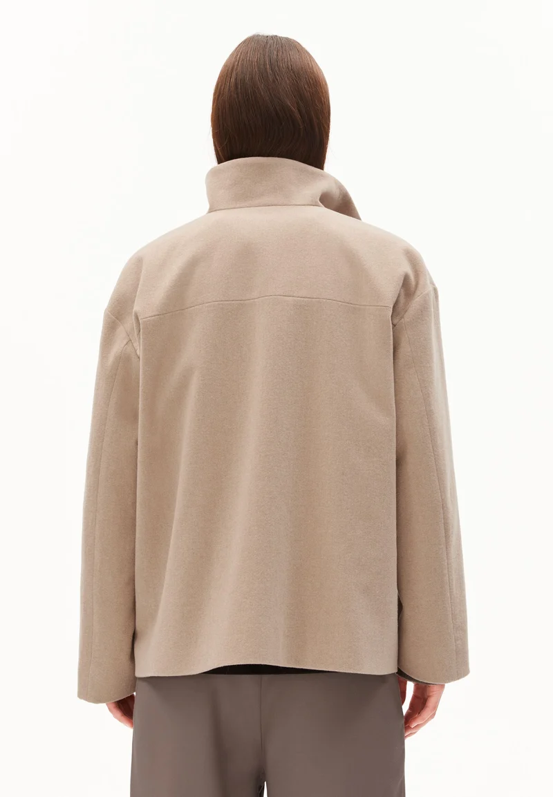 MAJELAA WOLLMANTEL | true camel