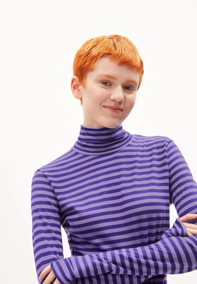 GRAZILIAA STRIPES | purple stone-indigo lilac