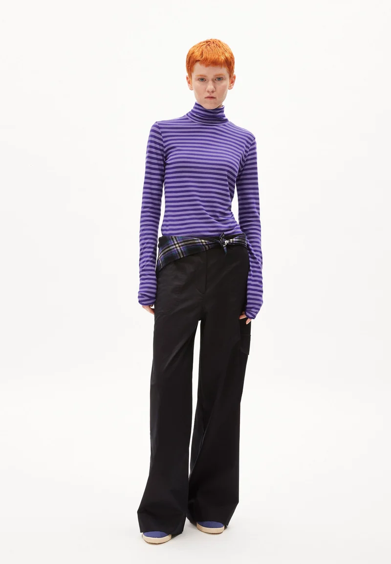 GRAZILIAA STRIPES | purple stone-indigo lilac