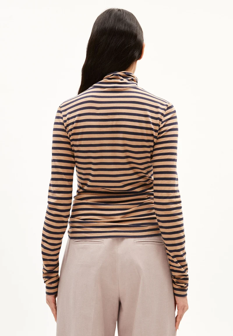 GRAZILIAA STRIPES | cinnamon dust-night sky