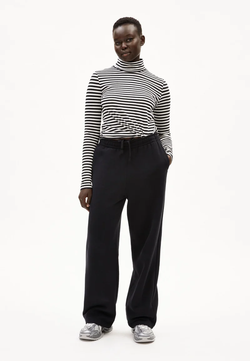 GRAZILIAA STRIPES | white-black