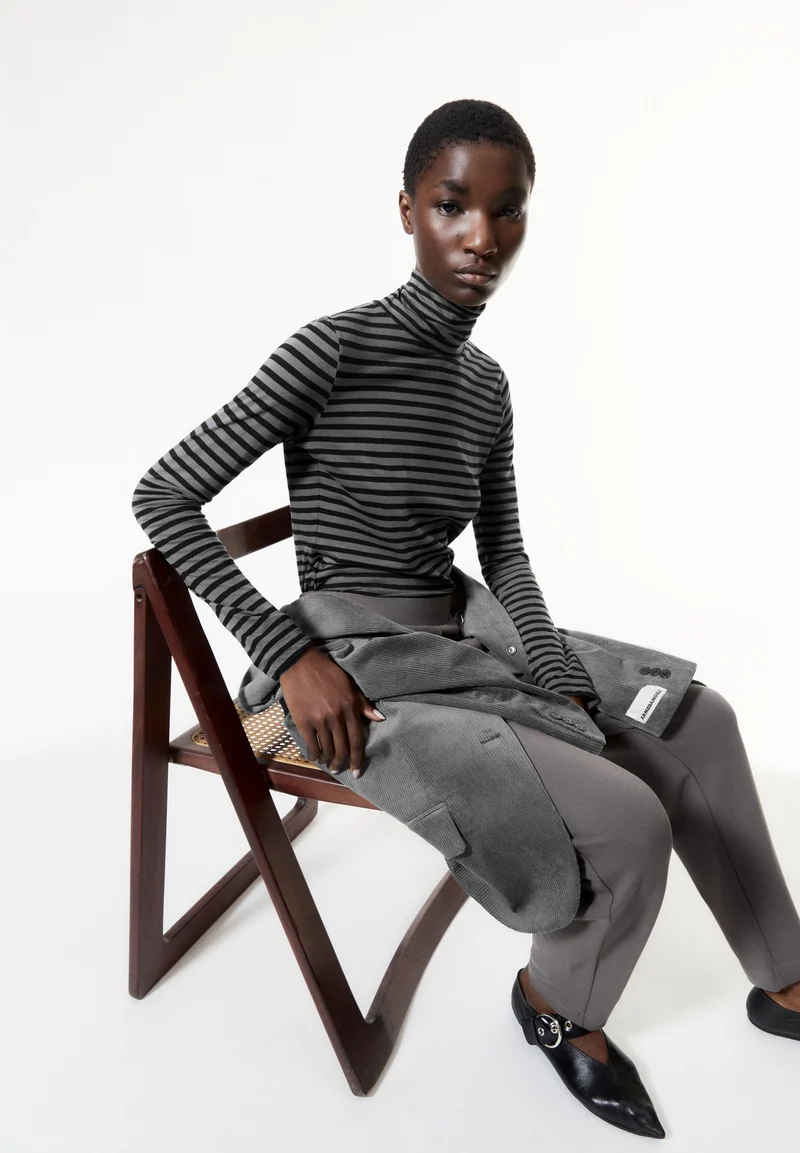 GRAZILIAA STRIPES | iron cast-black
