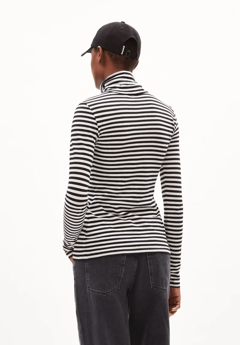 GRAZILIAA STRIPES | black-off white