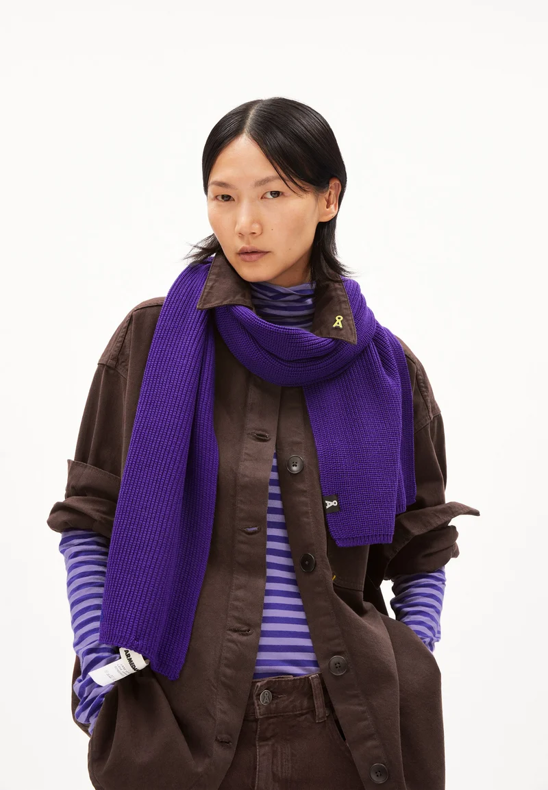 CLAASAS SCHAL | indigo lilac