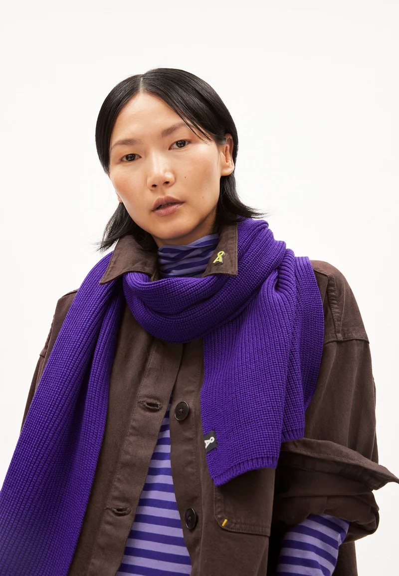 CLAASAS SCHAL | indigo lilac