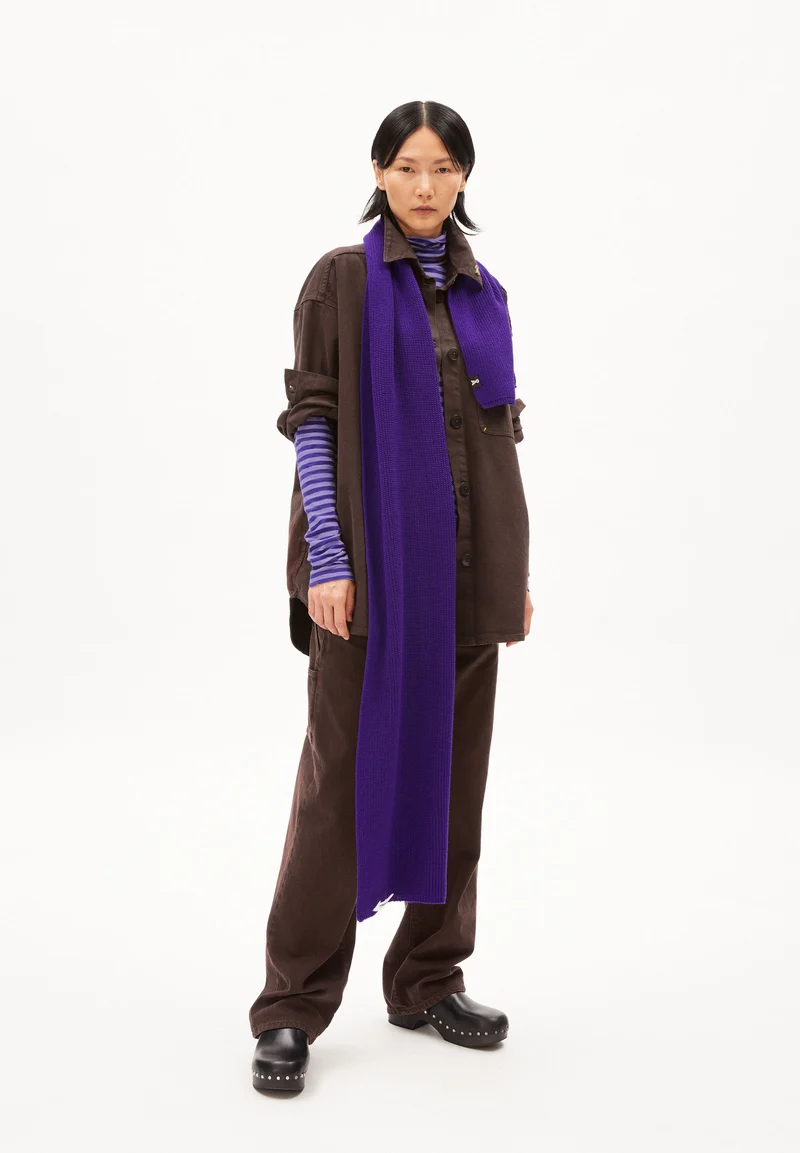 CLAASAS SCHAL | indigo lilac