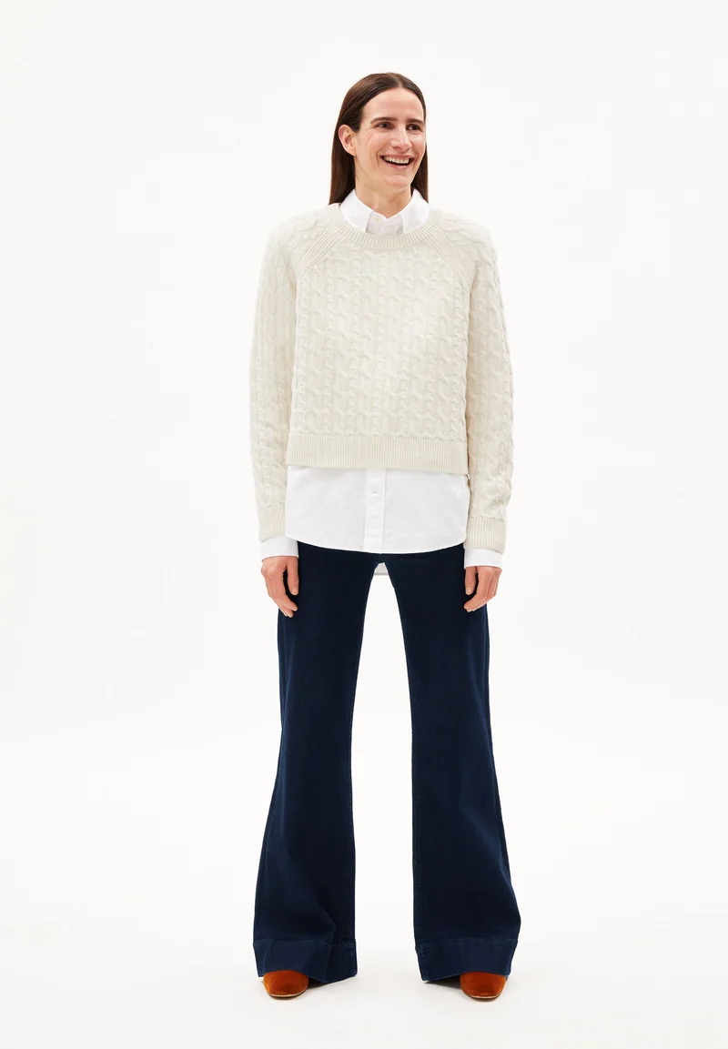 MURLIAA HIGH WAIST WIDE JEANS | rinse