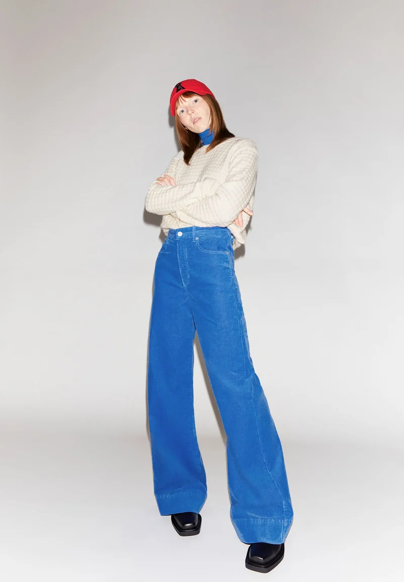 MURLIAA CORDUROY | warm blue