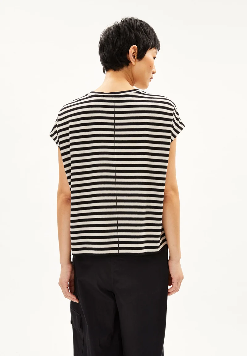 JAANISA KNITTED STRIPE | kitt-black