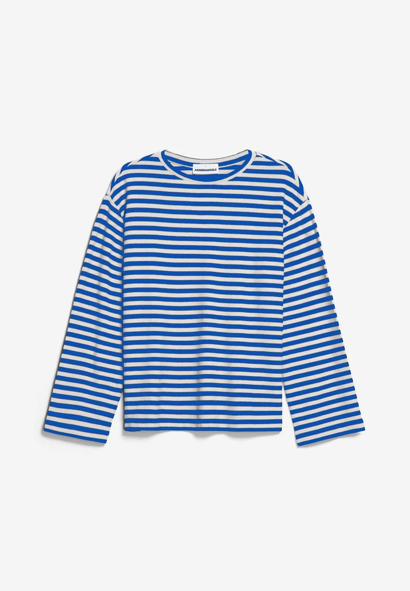 MARYNAA KNITTED STRIPE | warm blue-kitt