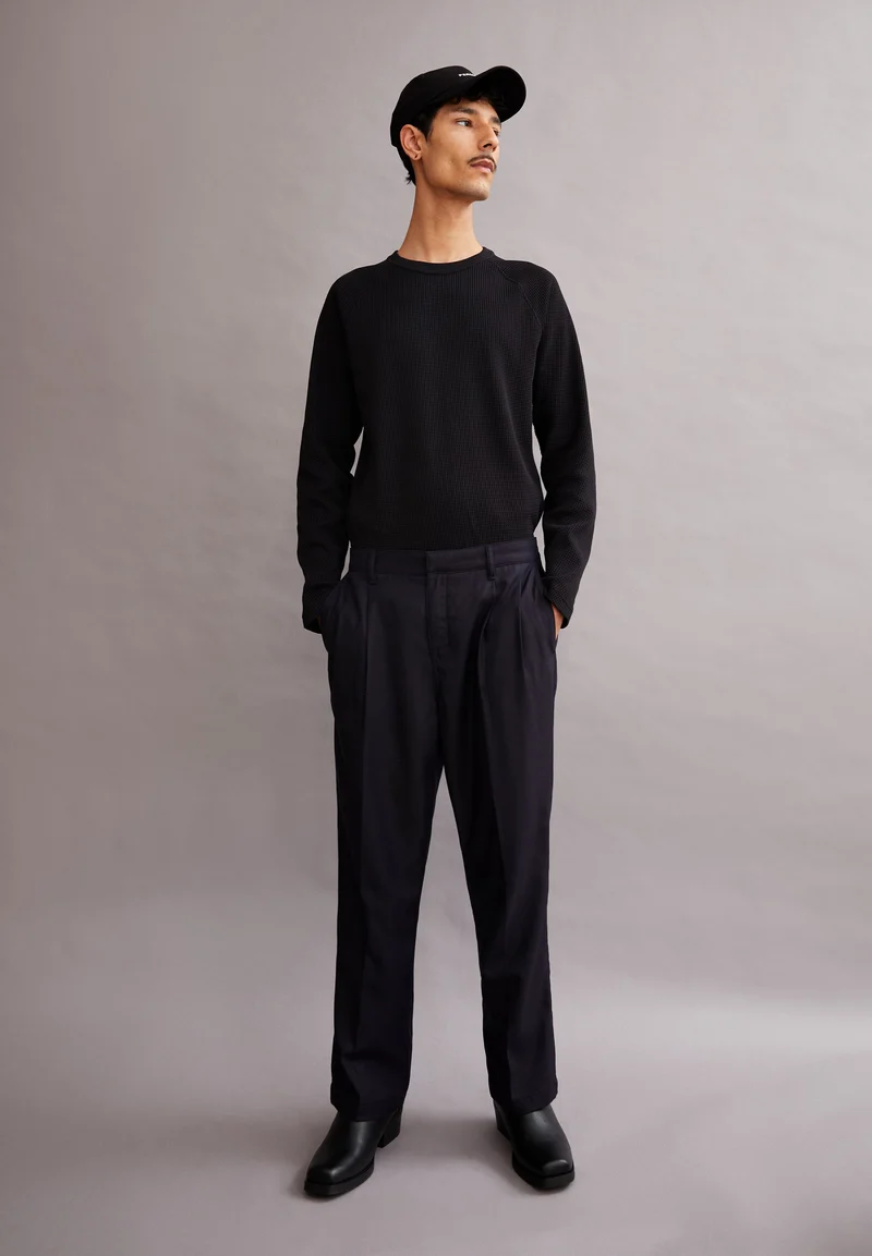 JOSUAA WAFFLE | black