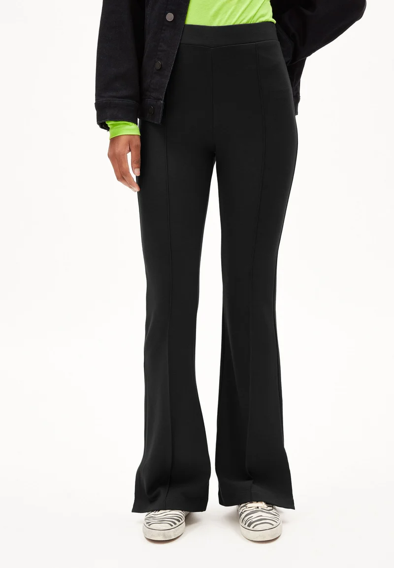 LEYLAARI SLIT HEM | black