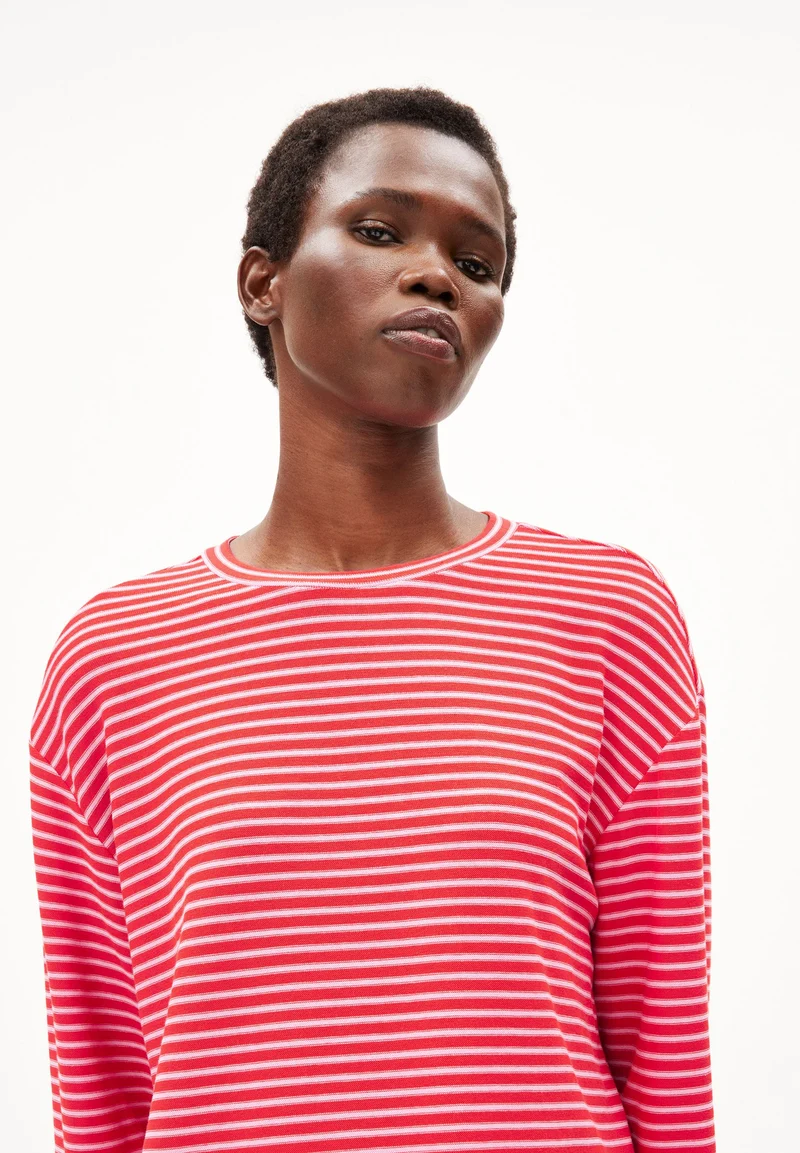 MARYNAA MINI STRIPE | red alert-pink me up more