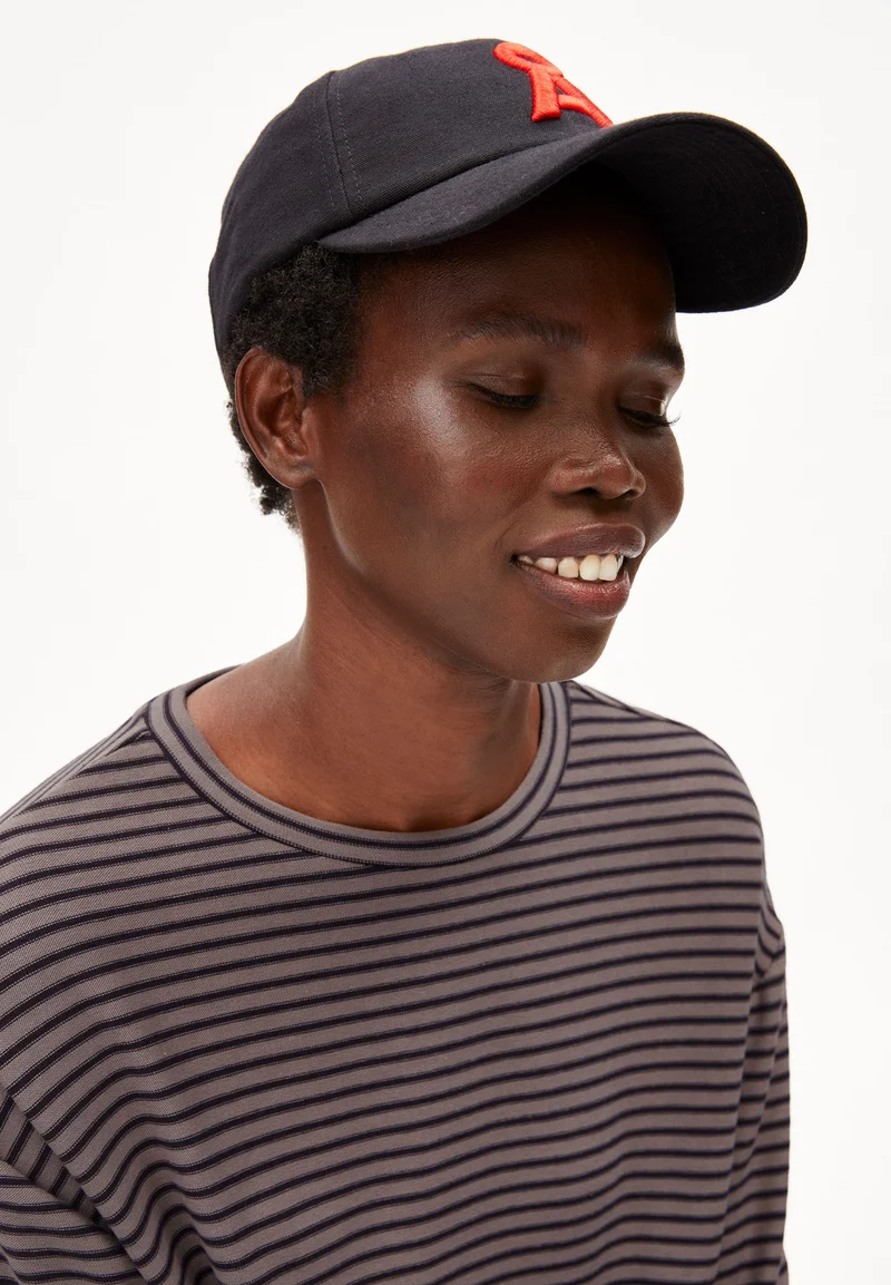 MARYNAA MINI STRIPE | cool ash-muddy water