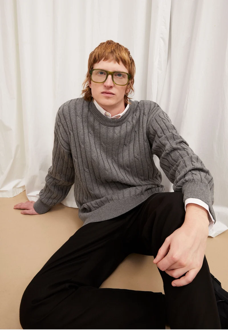 MAASIMES | mid grey melange
