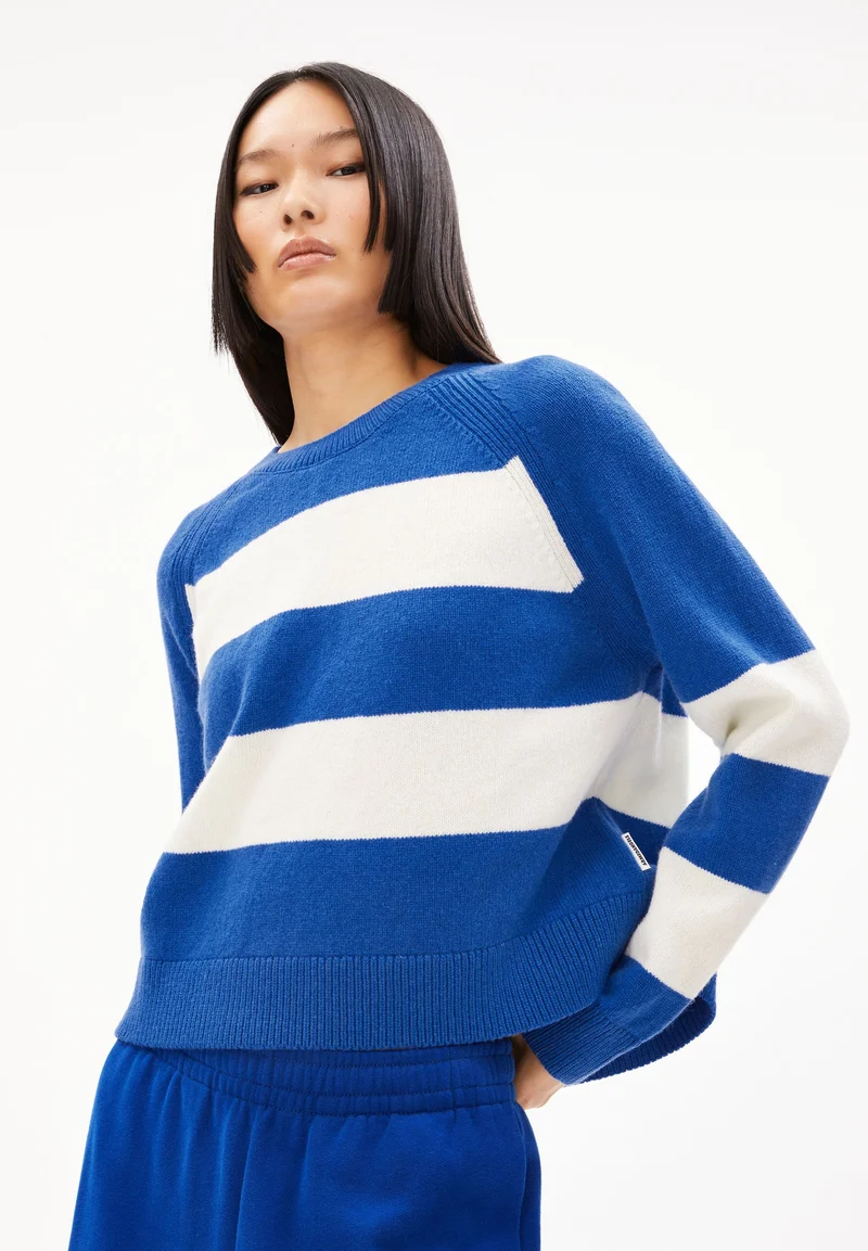 DILIRIAA STRIPES | warm blue-oatmilk
