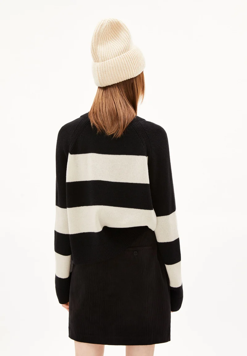 DILIRIAA STRIPES | black-oatmilk