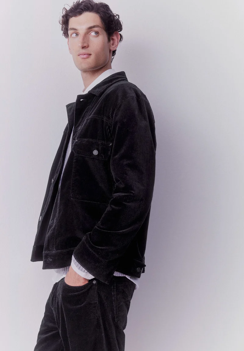 AALEKSI CORDUROY | black