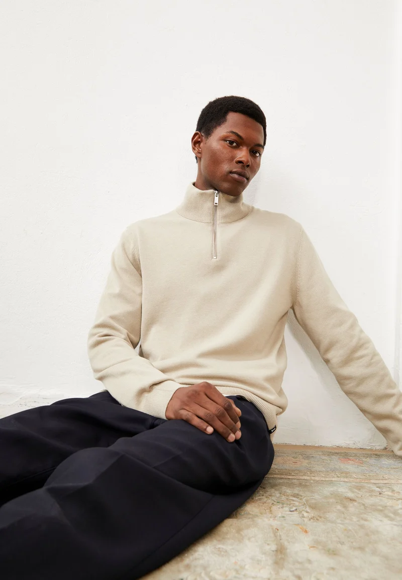FAABES STRICKPULLOVER | sandstone