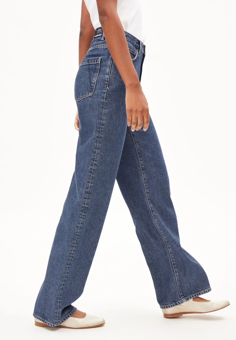 ENIJAA FLOW HIGH WAIST WIDE JEANS | mountain blast