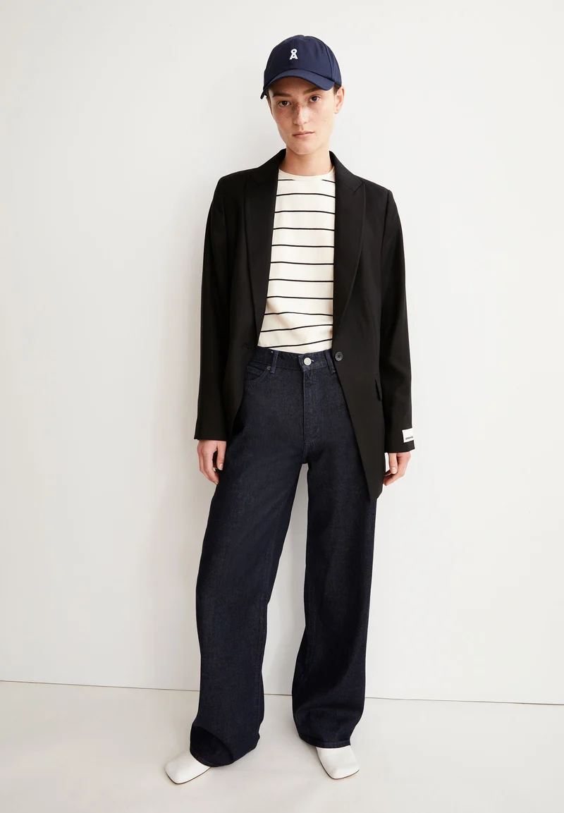 ENIJAA FLOW HIGH WAIST WIDE JEANS | rinse