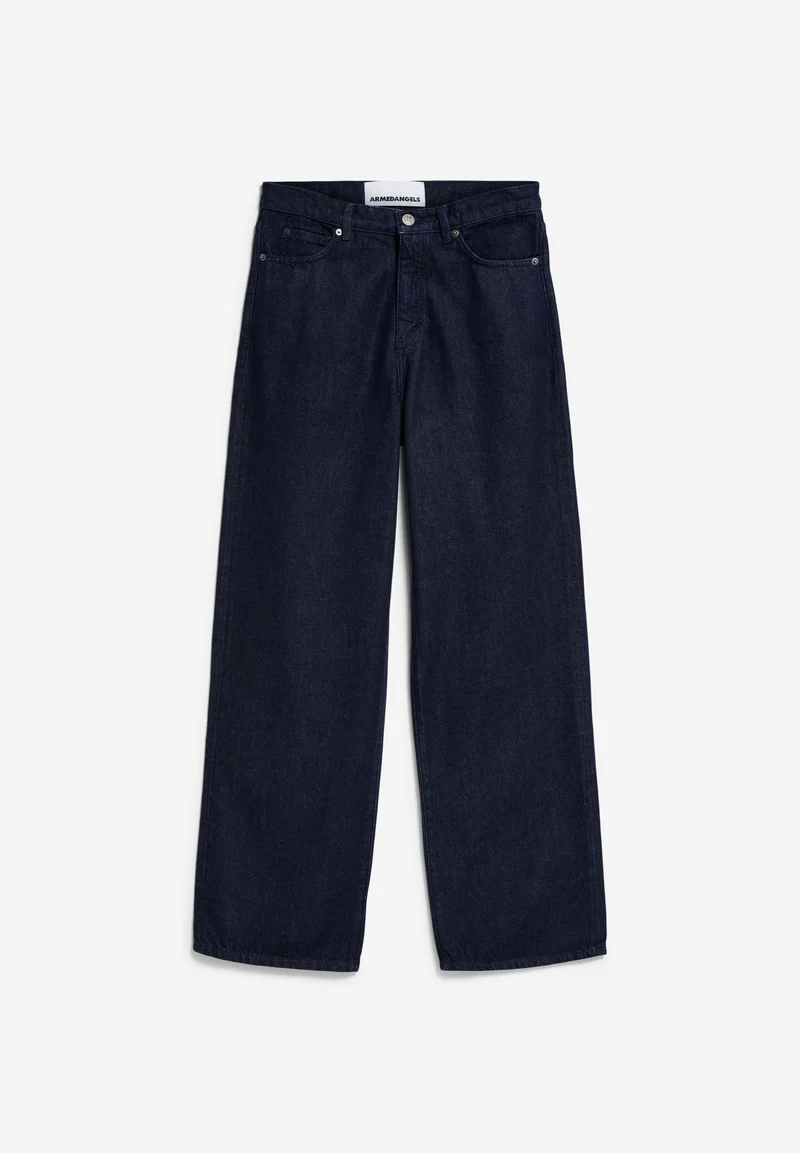 ENIJAA FLOW HIGH WAIST WIDE JEANS | rinse