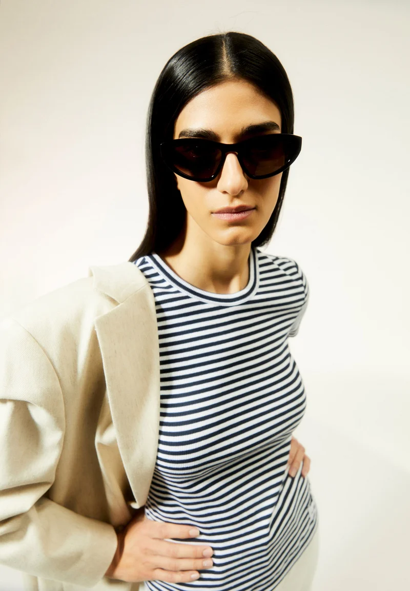 KARDAA STRIPES | night sky-white