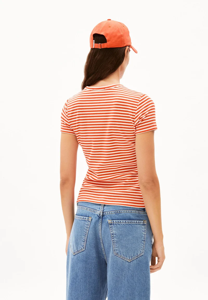 KARDAA STRIPES | poppy red-oatmilk