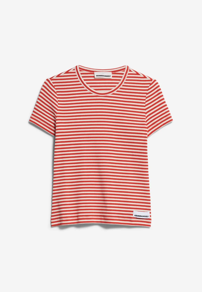 KARDAA STRIPES | poppy red-oatmilk