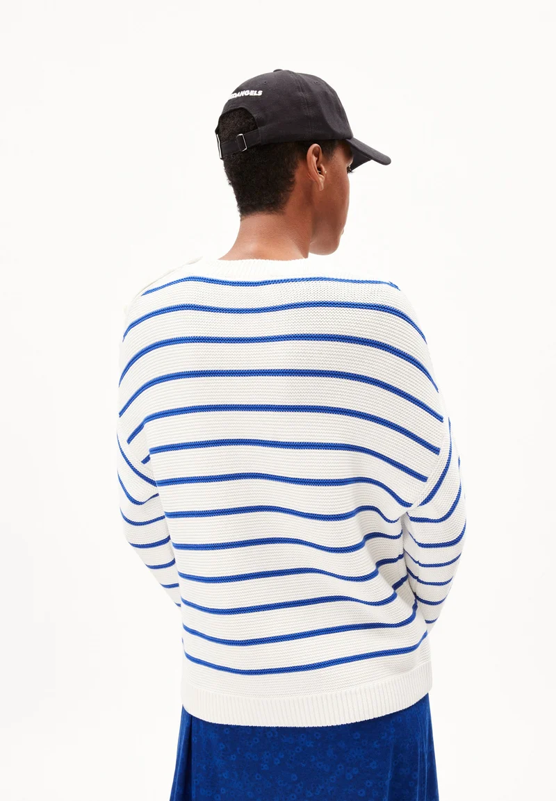 LAVINAAS STRIPED | off white-dynamo blue