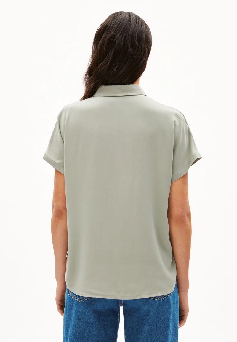 LARISAANA BLUSE | seagreen