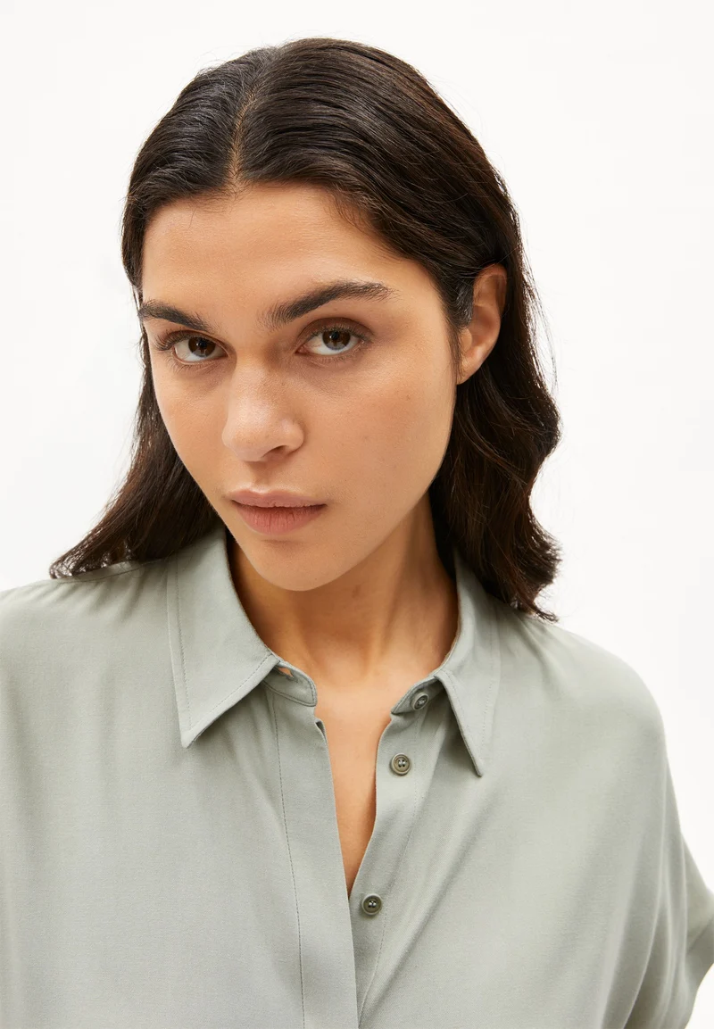 LARISAANA BLUSE | seagreen