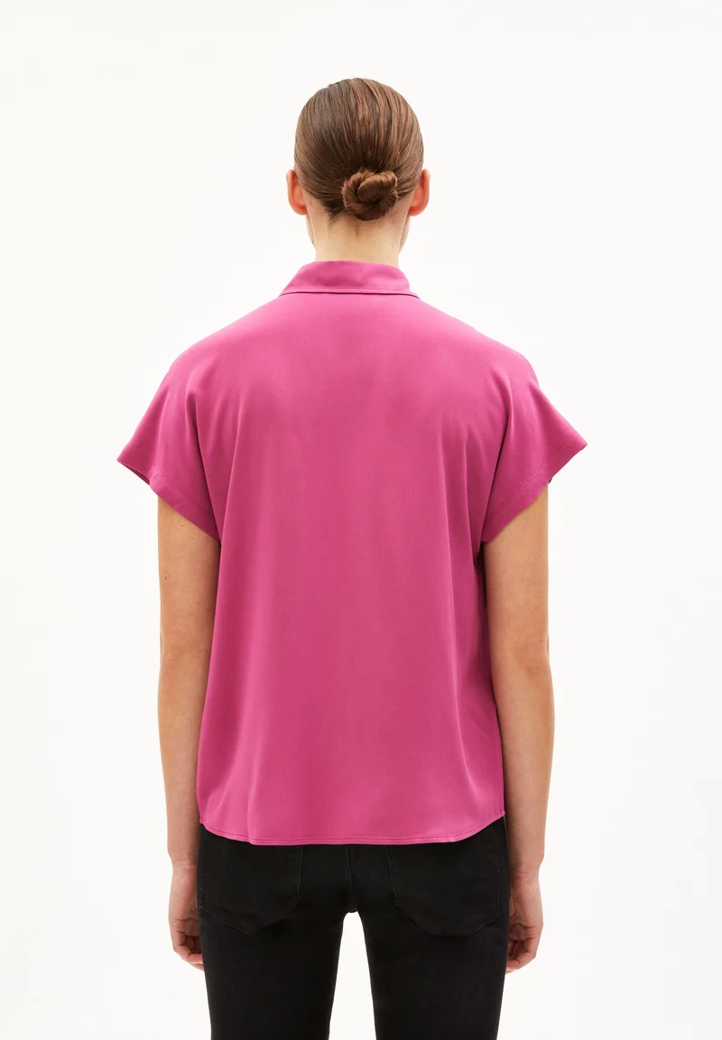 LARISAANA BLUSE | crushed berry